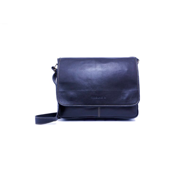 TRELKE - BOLSO CUERO EJECUTIVO AZUL MARA