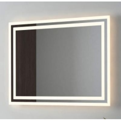 Imagen 2 del producto Espejo Baño con Luz Led Desempañador Eléctrico y Touch Control 100x80cm