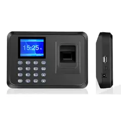 GENERICO - Maquina De asistencia Reloj Control Asistencia Reloj Marcador Por Huella Digital