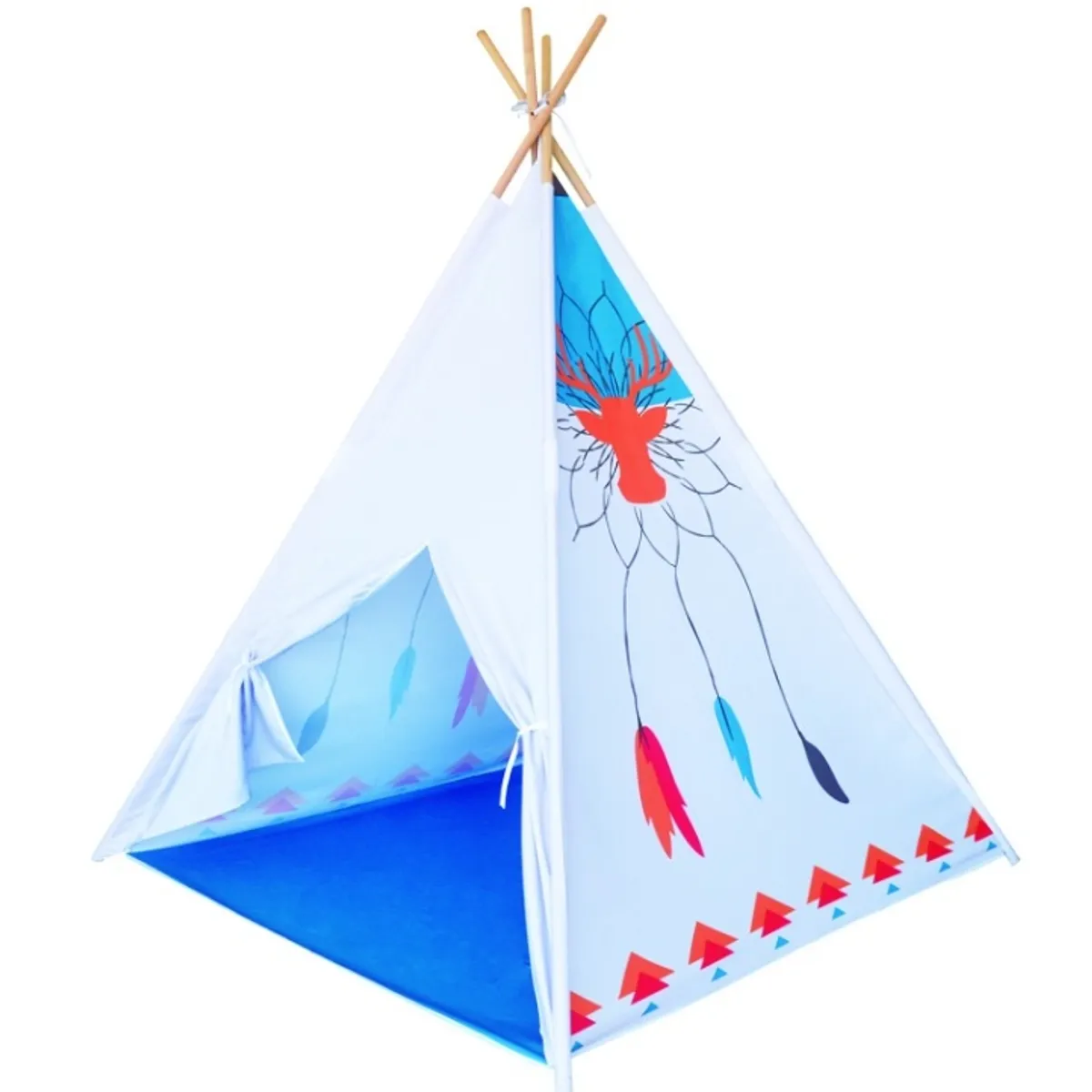 DACTIC - Carpa Tipi Carpa Indio Niño blanca