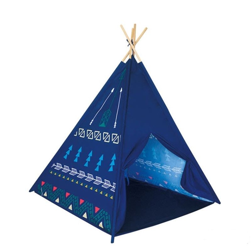 DACTIC - Carpa Tipi Carpa Indio Niño azul