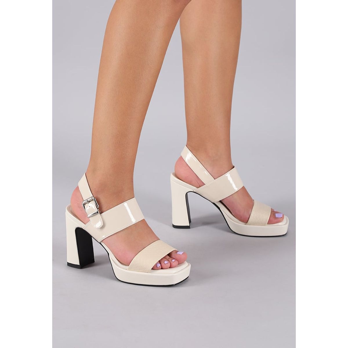 EDA MANZINI - Sandalia Martina Crema EDA MANZINI