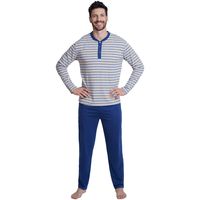 COD 3118 PIJAMA ALGODON GAMUZADO LISTADO