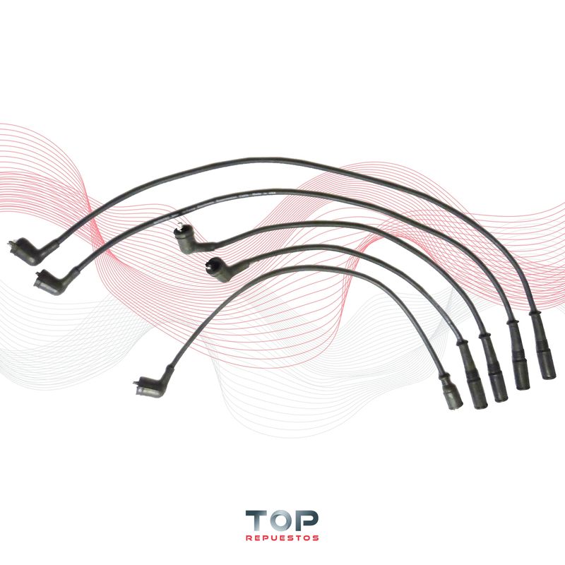 GENERICO - Cables de Bujia Fiat Fiorino 1.5 8 Val 149c1000 93/99