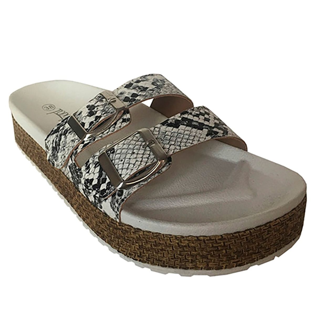 TODOPIEL - Sandalia Mujer Blanco Todopiel