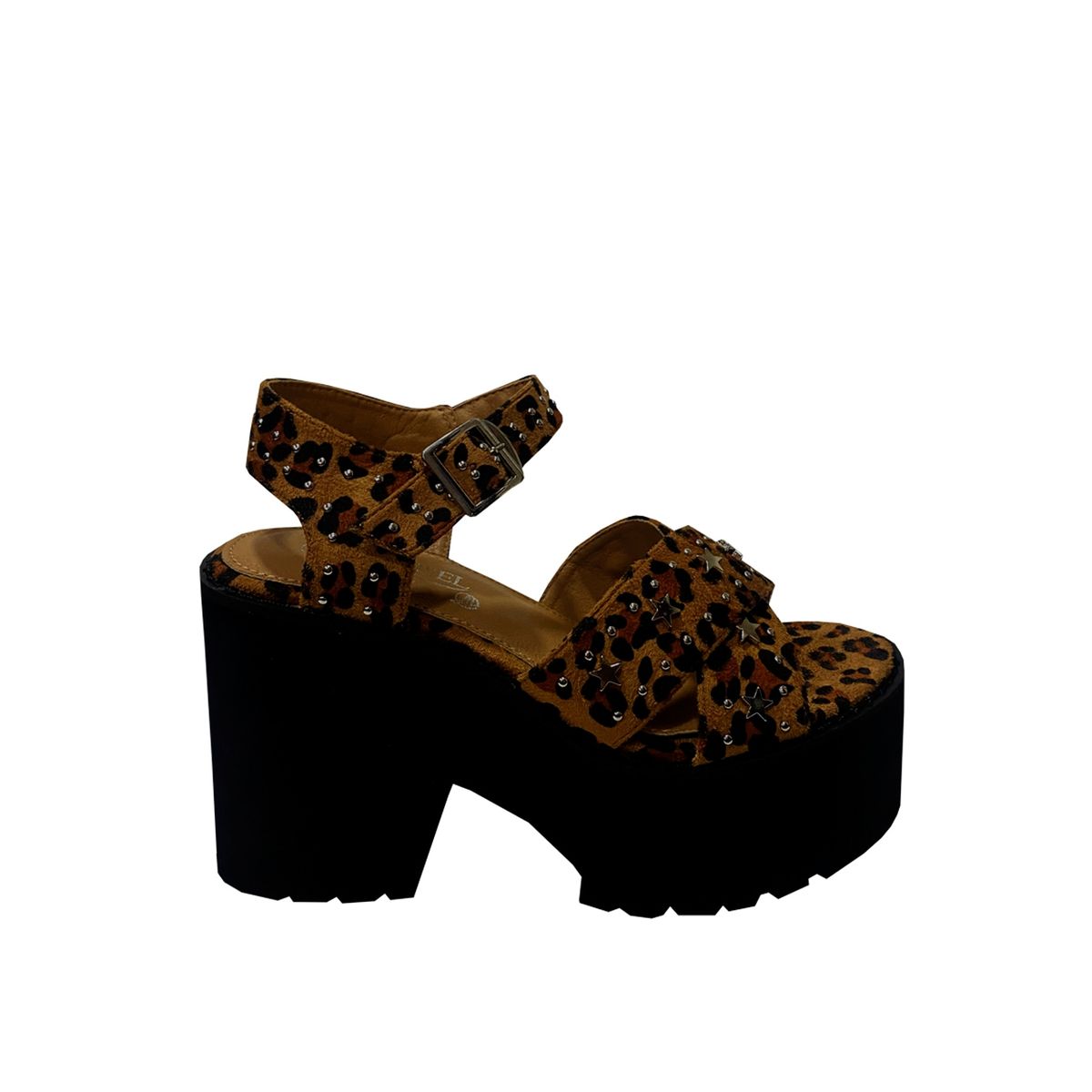 TODOPIEL - Sandalia Gamuza Ecológica ZAZ26 AnimalPrint