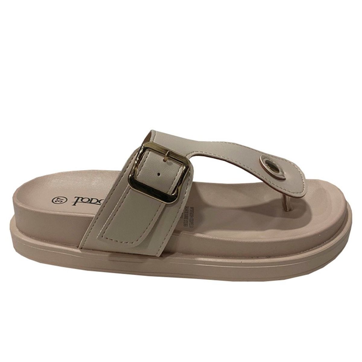 TODOPIEL - Sandalia Mujer Beige Todopiel