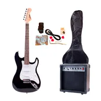 Pack guitarra electrica con amplificador 15 W + accesorios.