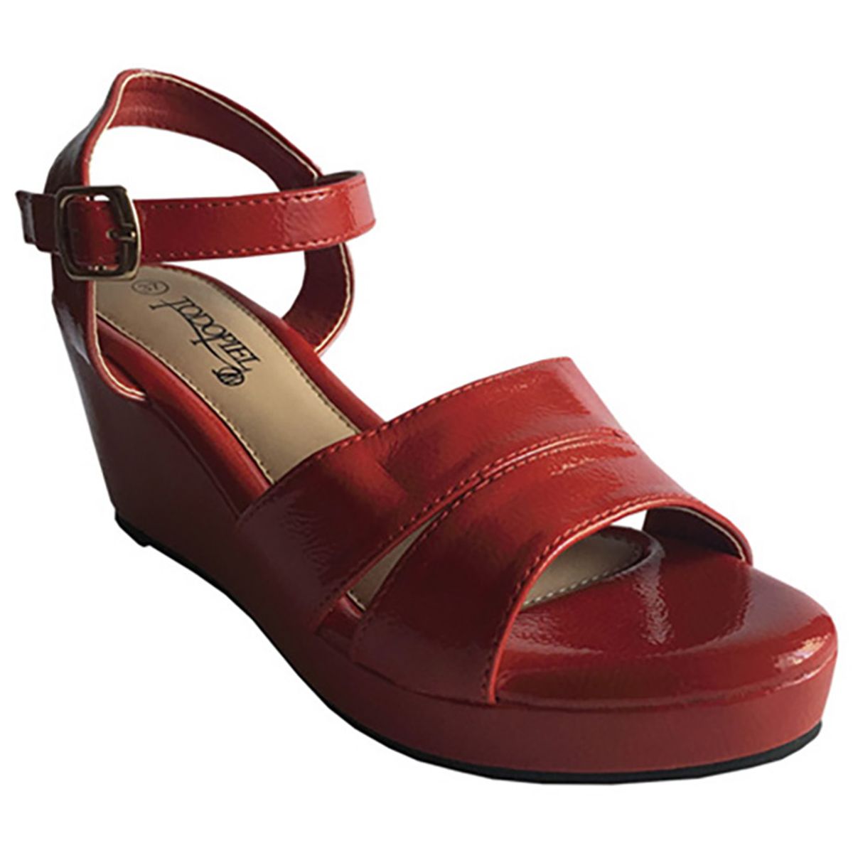 TODOPIEL - Sandalia Mujer Rojo Todopiel