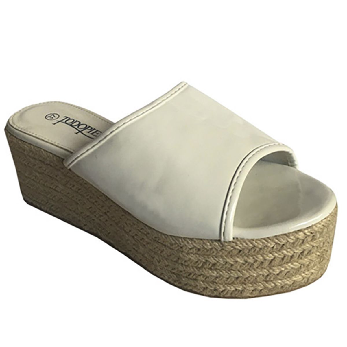 TODOPIEL - Sandalia Mujer Blanco Todopiel