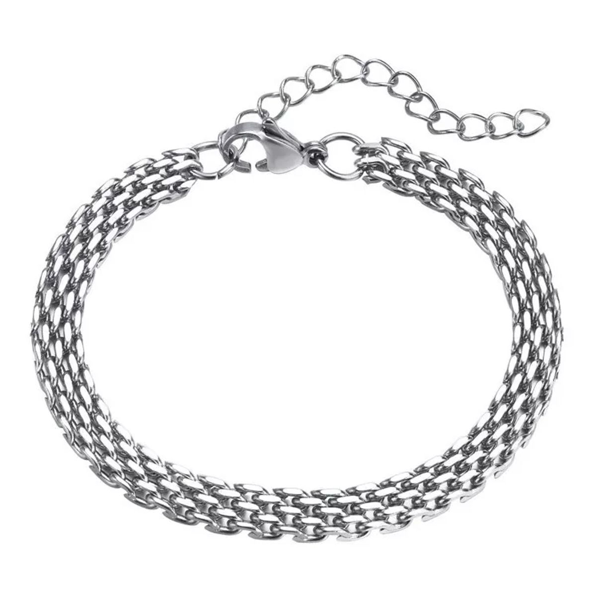 ROYAL - Pulsera Doble Acero Quirúrgico Hombre Moda Royal madriz.