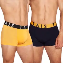 TAIS - Bóxer Bi-Pack Bamboo Azul