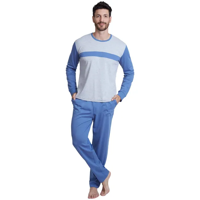 BECKIL - BECKIL COD 3119  PIJAMA ALGODON GAMUZADO