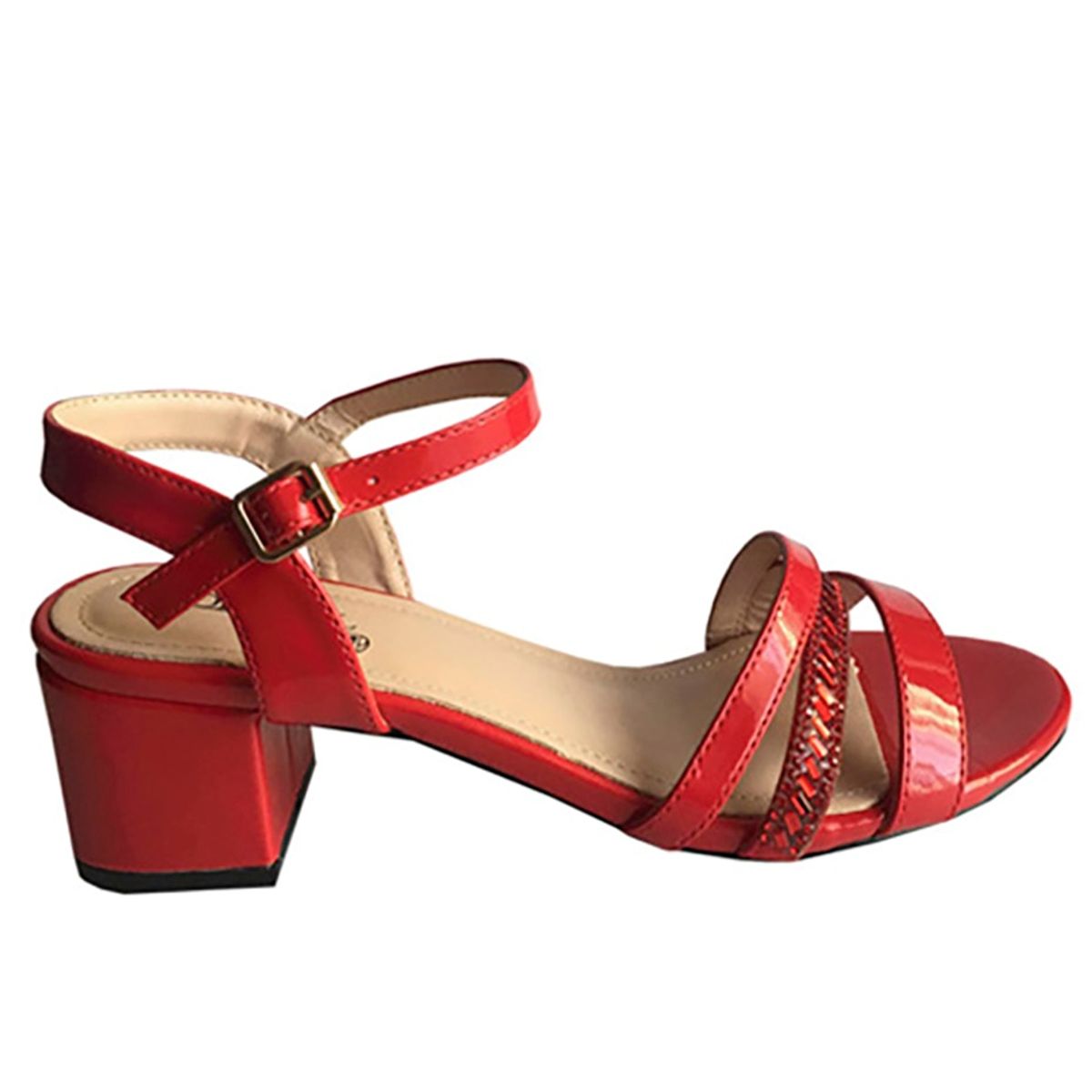 TODOPIEL - Sandalia Mujer Rojo Todopiel