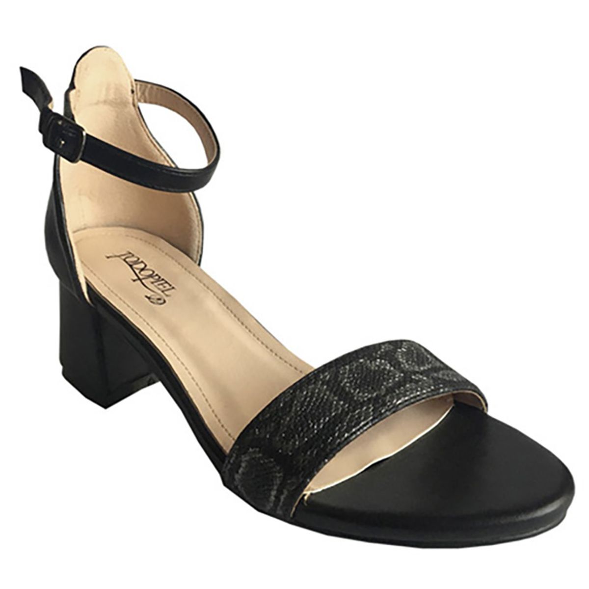 TODOPIEL - Sandalia Mujer Negro Todopiel