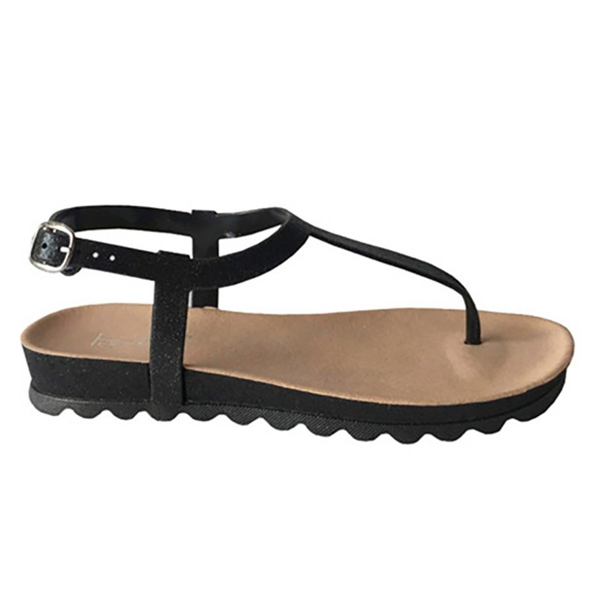 TODOPIEL - Sandalia Mujer Negro Todopiel