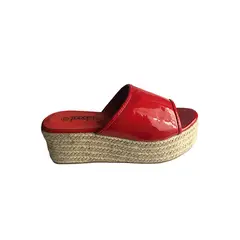 TODOPIEL - Sandalia Mujer Rojo