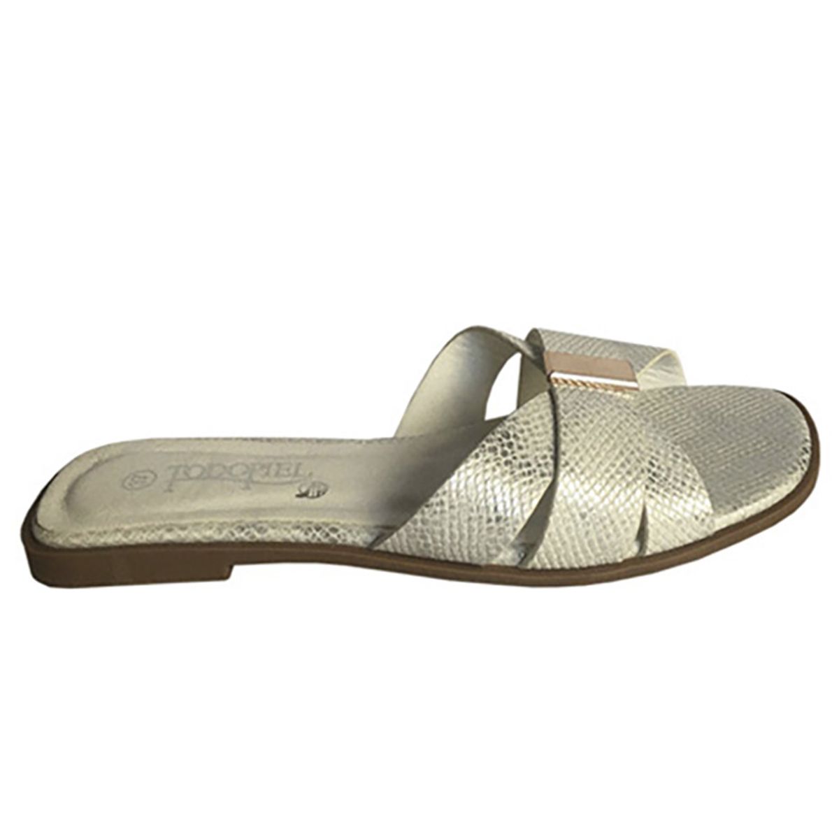 TODOPIEL - Sandalia Mujer Blanco Todopiel