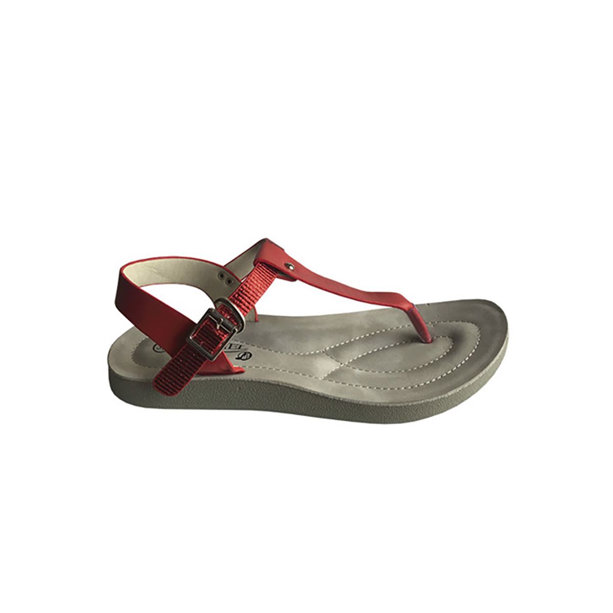 TODOPIEL - Sandalia Mujer Rojo Todopiel