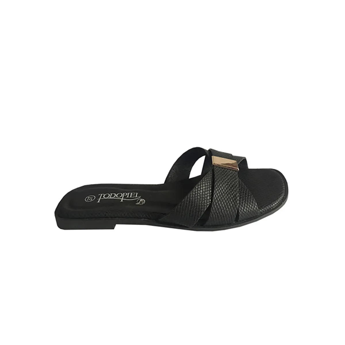 TODOPIEL - Sandalia Mujer Negro Todopiel