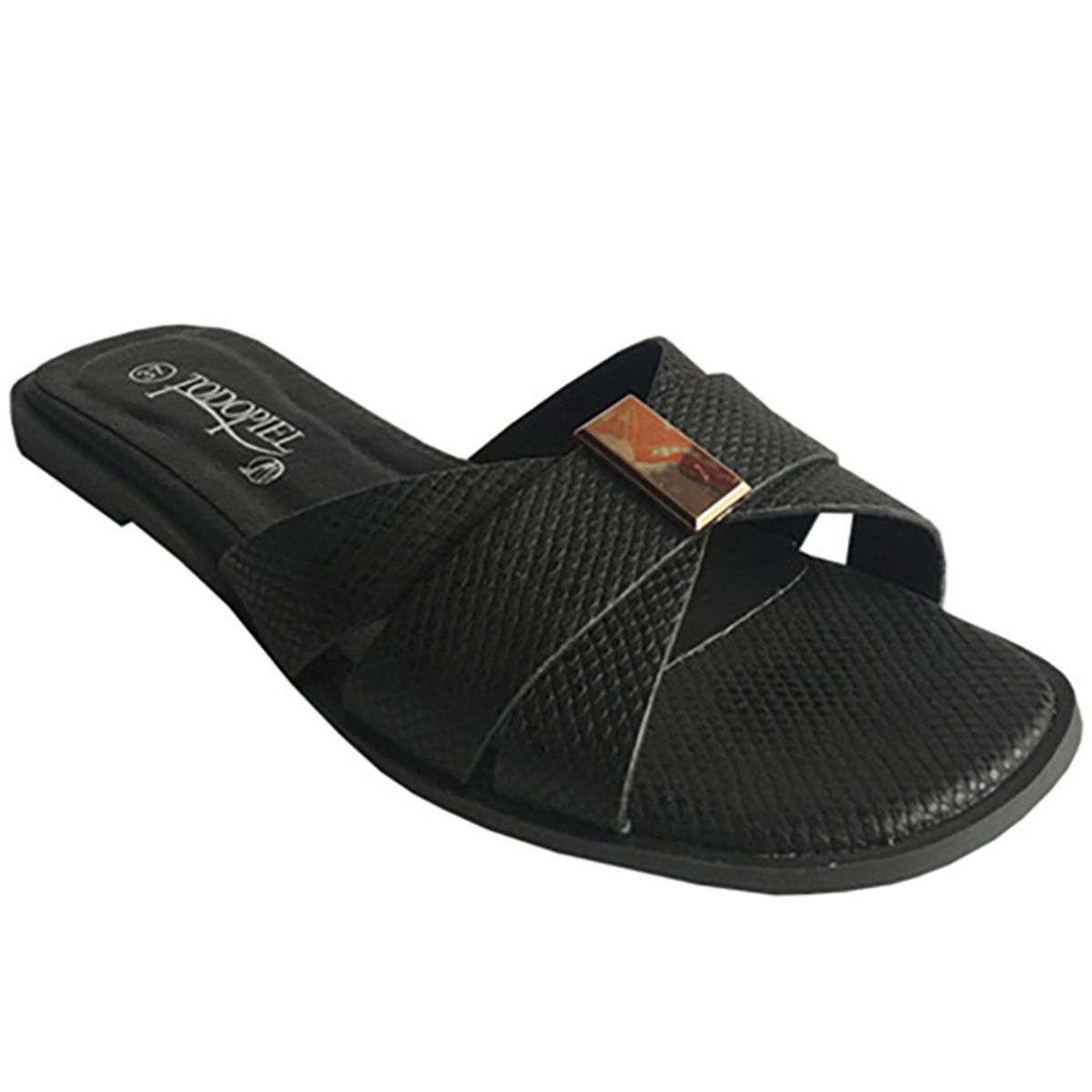 TODOPIEL - Sandalia Mujer Negro Todopiel