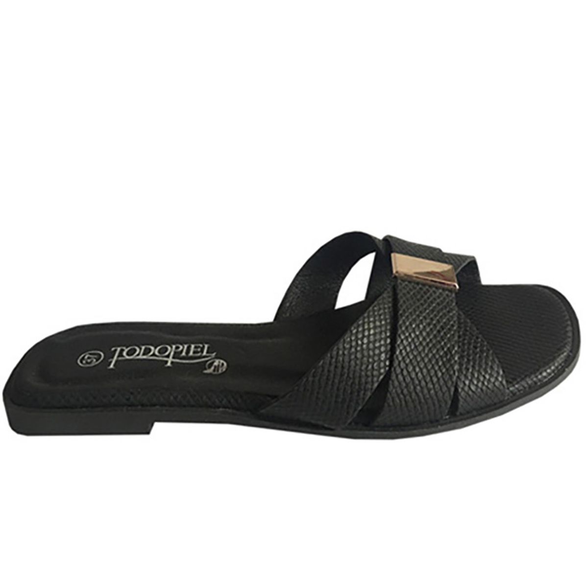 TODOPIEL - Sandalia Mujer Negro Todopiel