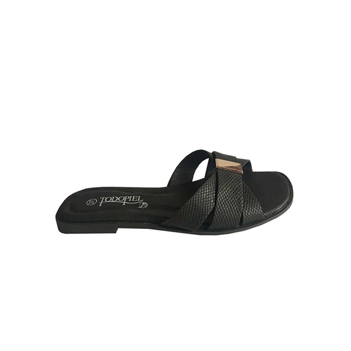 TODOPIEL - Sandalia Mujer Negro Todopiel