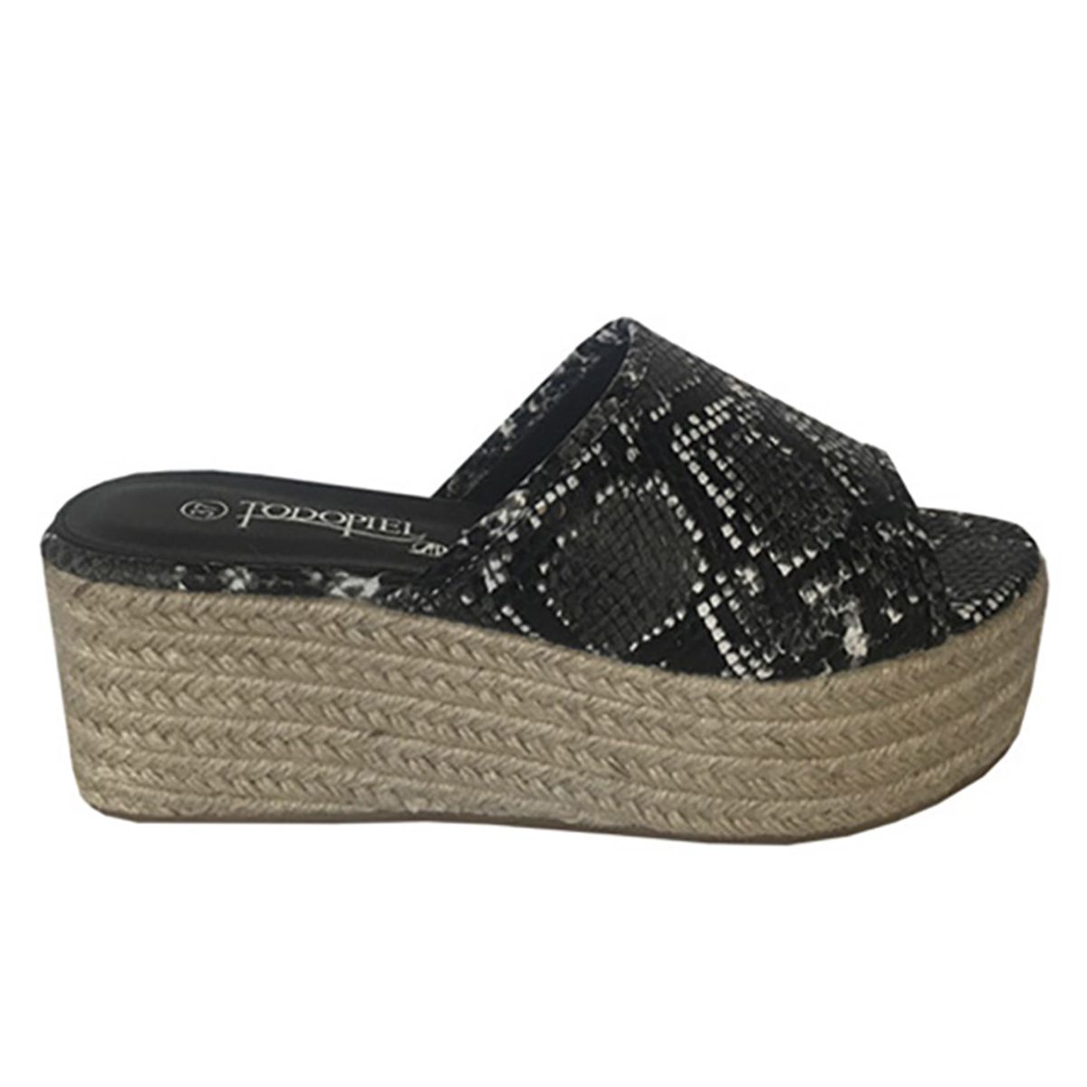 TODOPIEL - Sandalia Mujer Negro Todopiel.