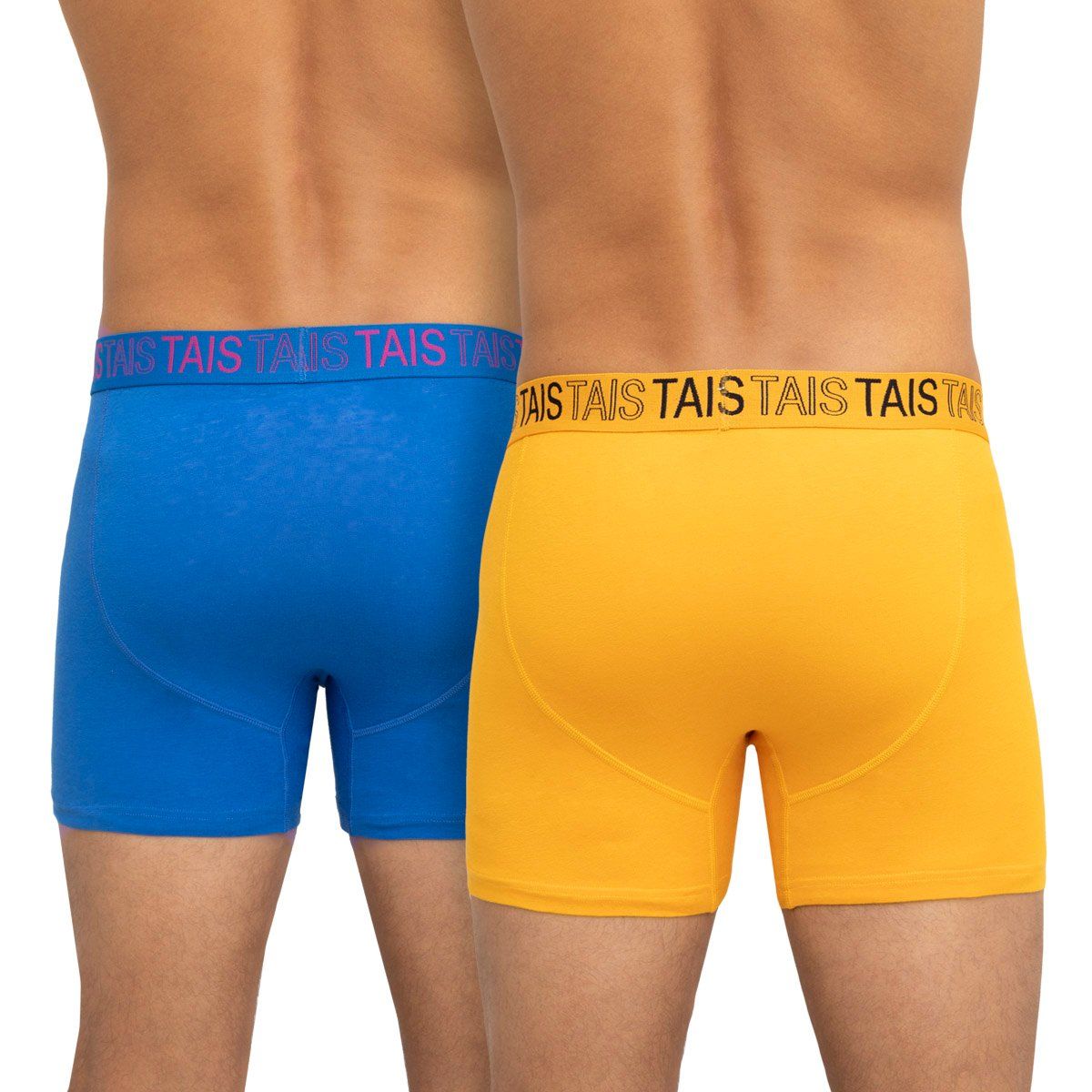 TAIS - Bóxer Full Color Bi-Pack Azulino Tais