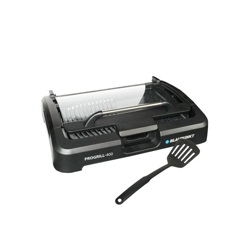 BLAUPUNKT - Parrilla Eléctrica Antihaderente con Tapa BLAUPUNKT