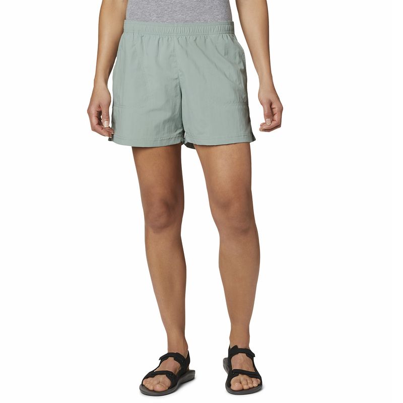 COLUMBIA - Short Mujer Sandy River Verde COLUMBIA