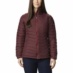 COLUMBIA - Parka Mujer Powder Lite Jacket Burdeo
