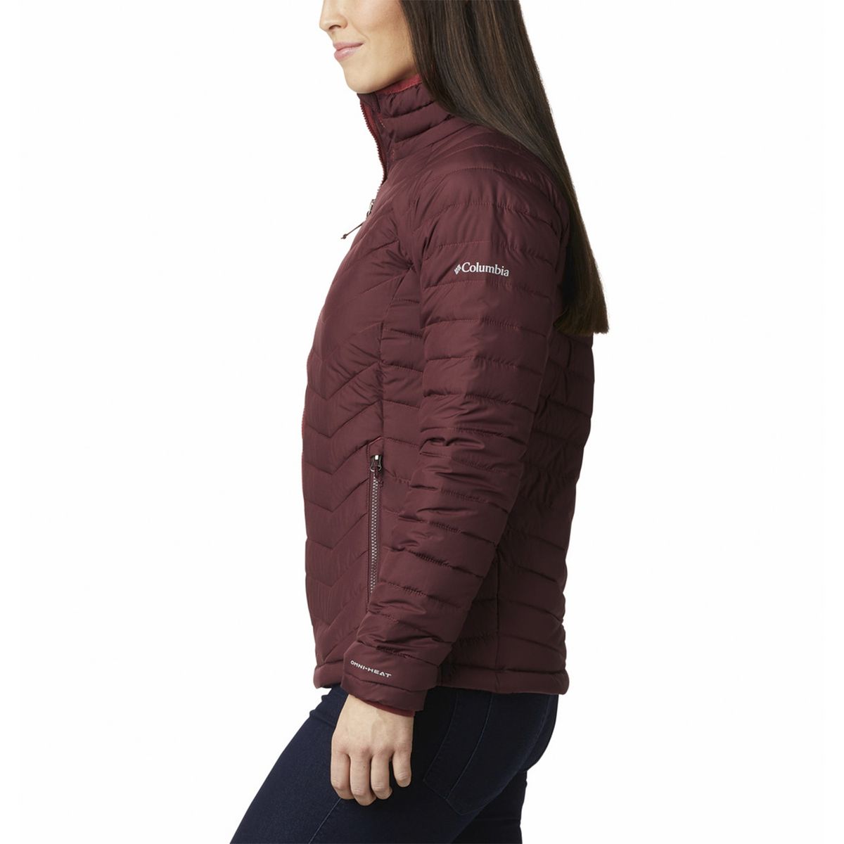 COLUMBIA - Parka Mujer Powder Lite Jacket Burdeo COLUMBIA