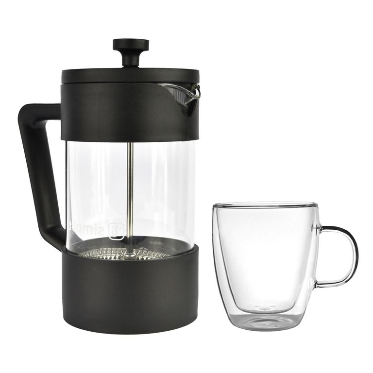 Pack Cafetera Francesa 600ml +Taza Doble Pared 350ml