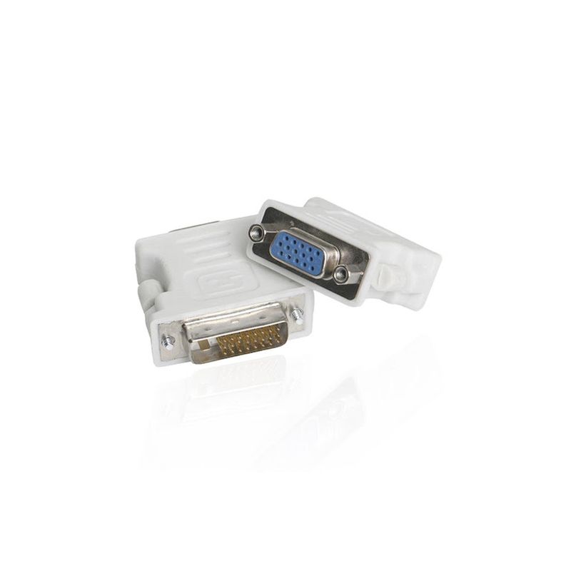 GENERICO - Adaptador Video Conector DVI-D 24+1 a VGA GENERICO