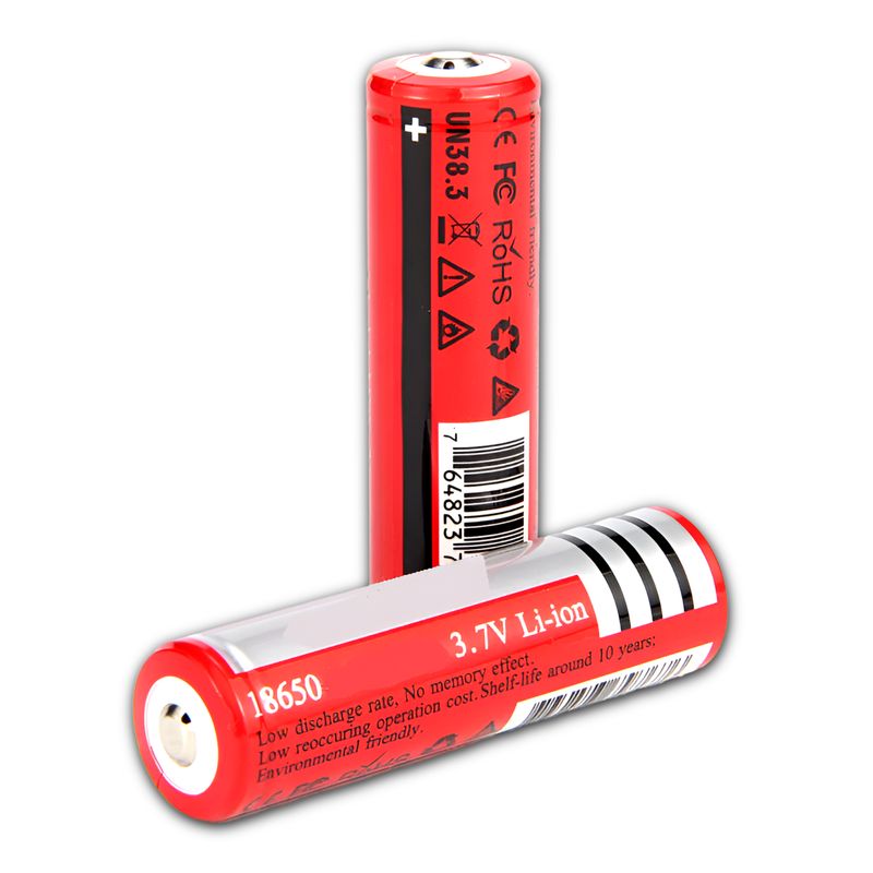OEM - Pack de Baterías Recargables 18650 High Power 6800 Mah 3.7V 
