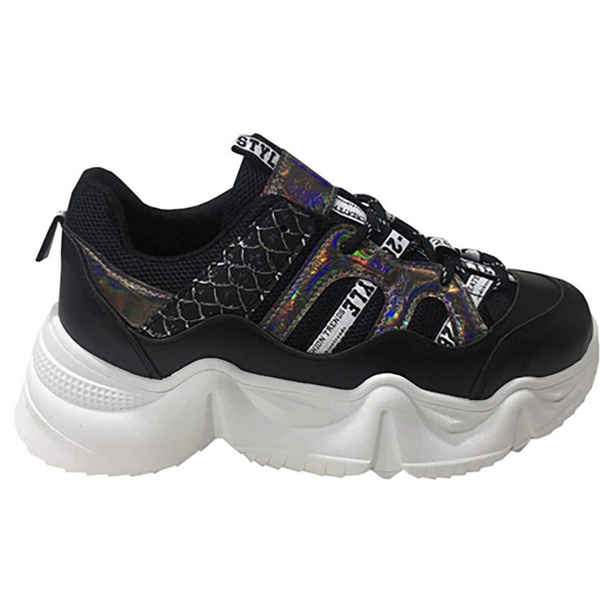 TODOPIEL - Zapatilla Mujer Negro Todopiel