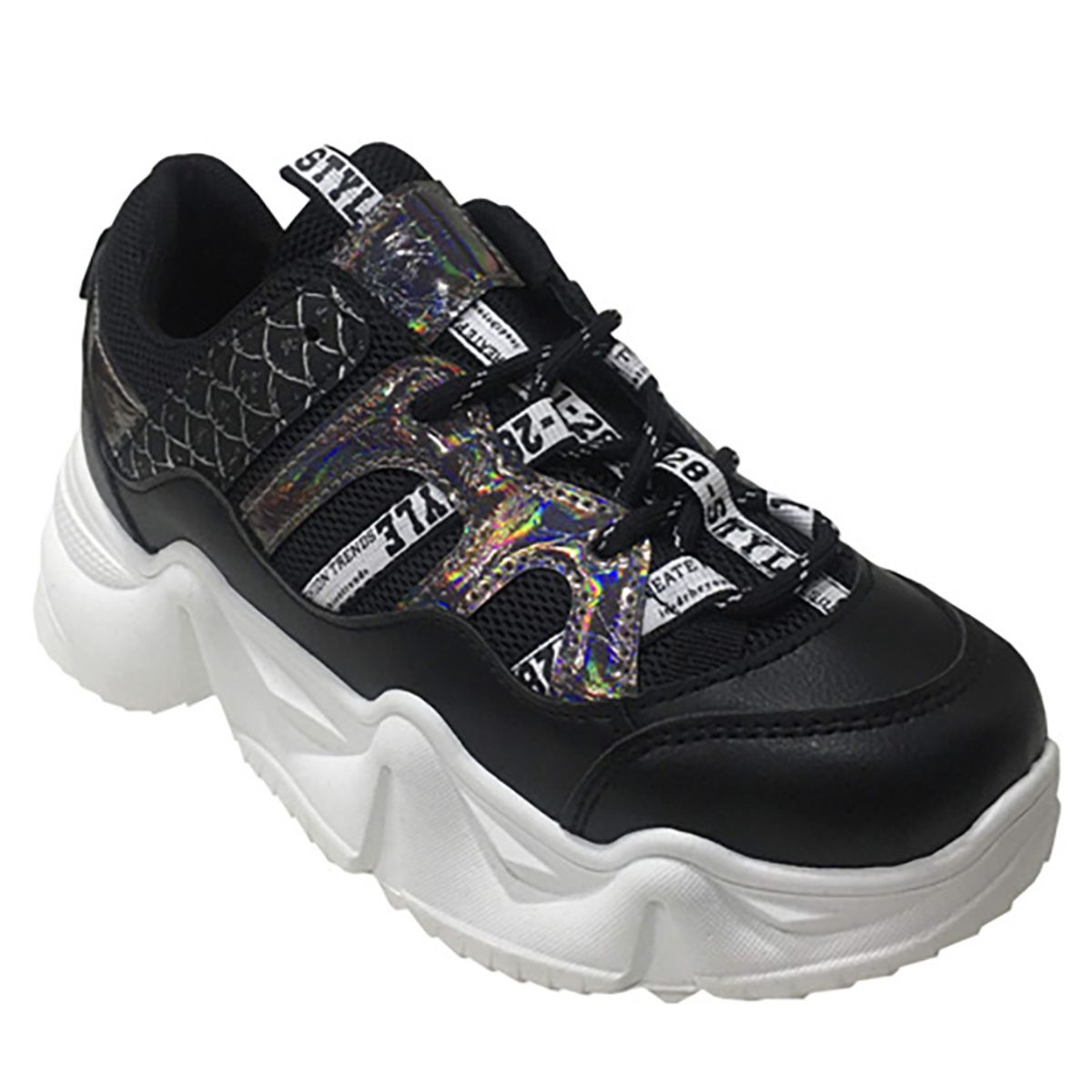 TODOPIEL - Zapatilla Mujer Negro Todopiel