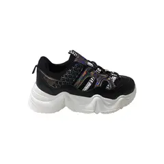 TODOPIEL - Zapatilla Mujer Negro
