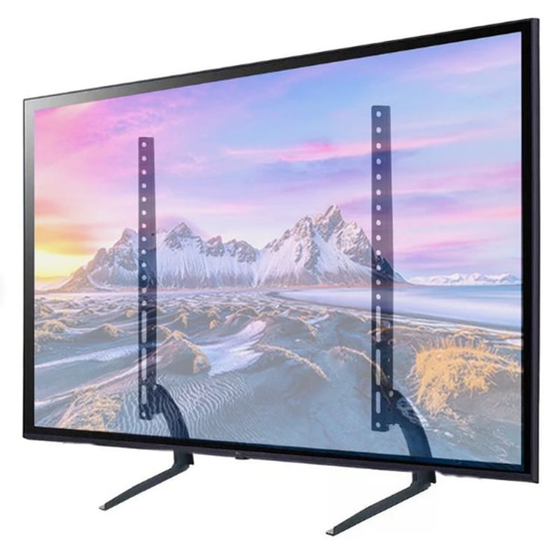 DM - Soporte Patas Universales Tv Mesa Fierro Hasta 60 Pulgadas