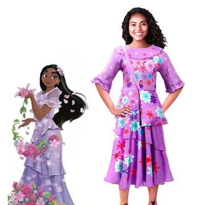 Imagen 2 del producto Disfraz Isabela Madrigal Encanto Con Bolso Talla 5-6