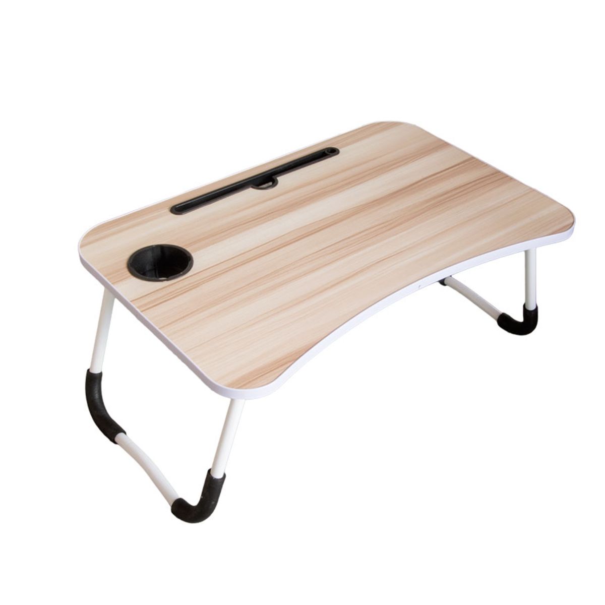 GENERICO - MESA CAMA PORTÁTIL BANDEJA NOTEBOOK LAPTOP TELETRABAJO MADERA