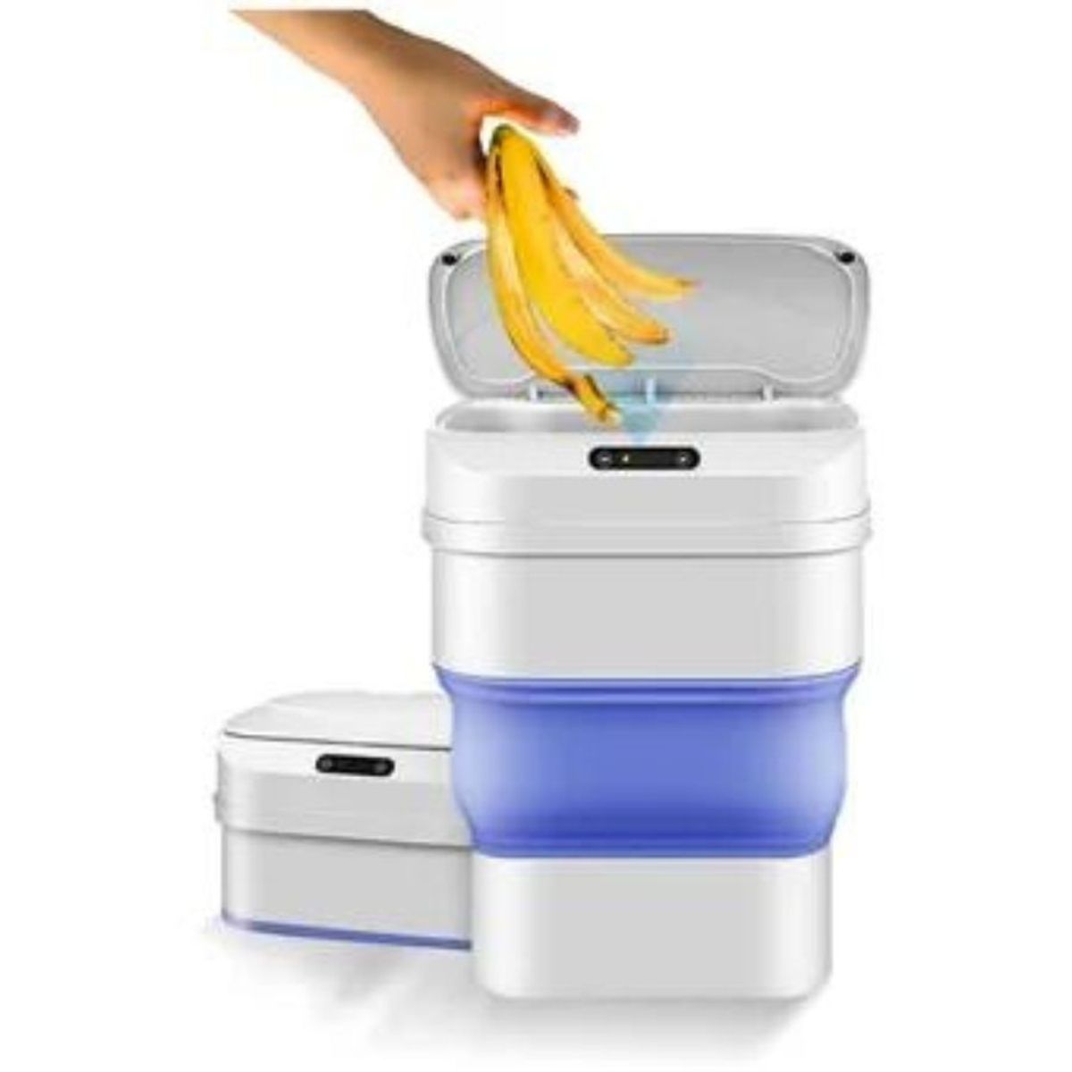 GENERICO - Papelero Automático Basurero Inteligente Sensor Azul