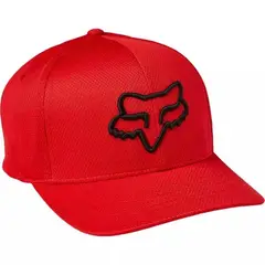 FOX RACING - Jockey FOX LITHOTYPE FLEXFIT 2.0 Rojo
