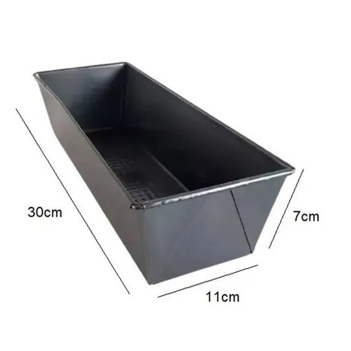 GENERICO - Pack X10 Molde Pan Molde Para Pan De Molde Rectangular 30cm