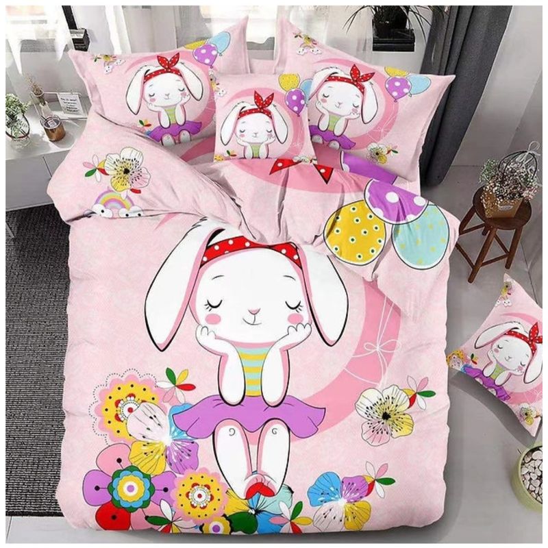GENERICO - Cubrecama Quilt 15p Rabit estampados