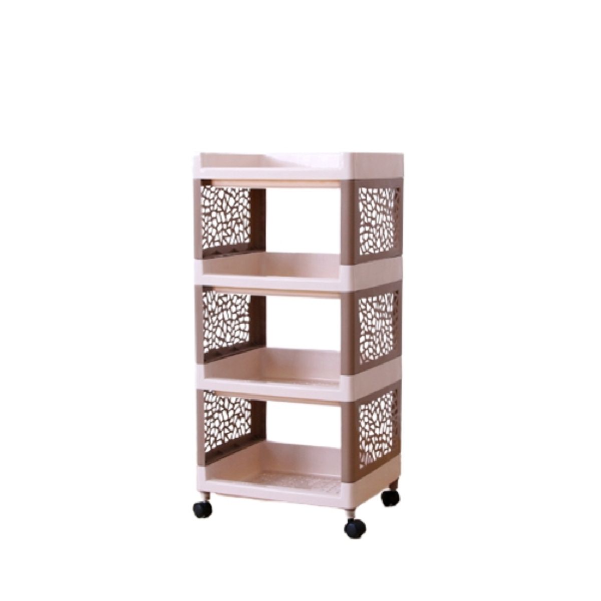 GENERICO - Estante Repisa Organizador librero 4 niveles 30x36x76,5 6045