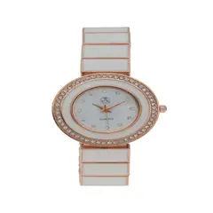 VOX - Reloj Mujer Correa Tipo Cerámica Con Metal 16-3