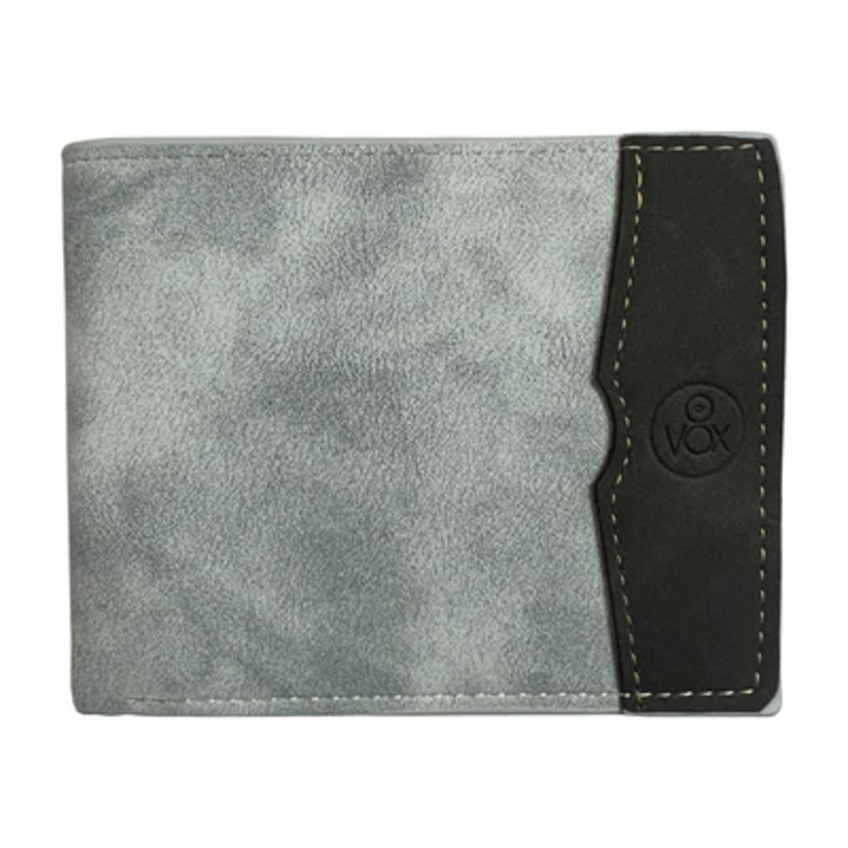 VOX - Billetera Ecocuero Azul Negra 8385A