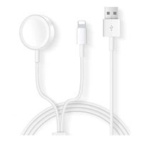 Cargador 2 En 1 compatible con Apple Watch Y iPhone/iPad